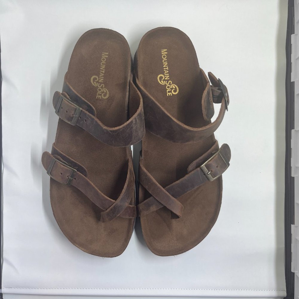 Mountain Sole Women's Size 10 Leather Sandals
